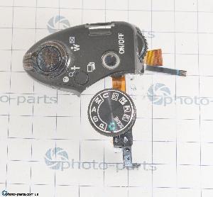Верхняя панель Nikon P500 с кнопкой спуска, б/у
